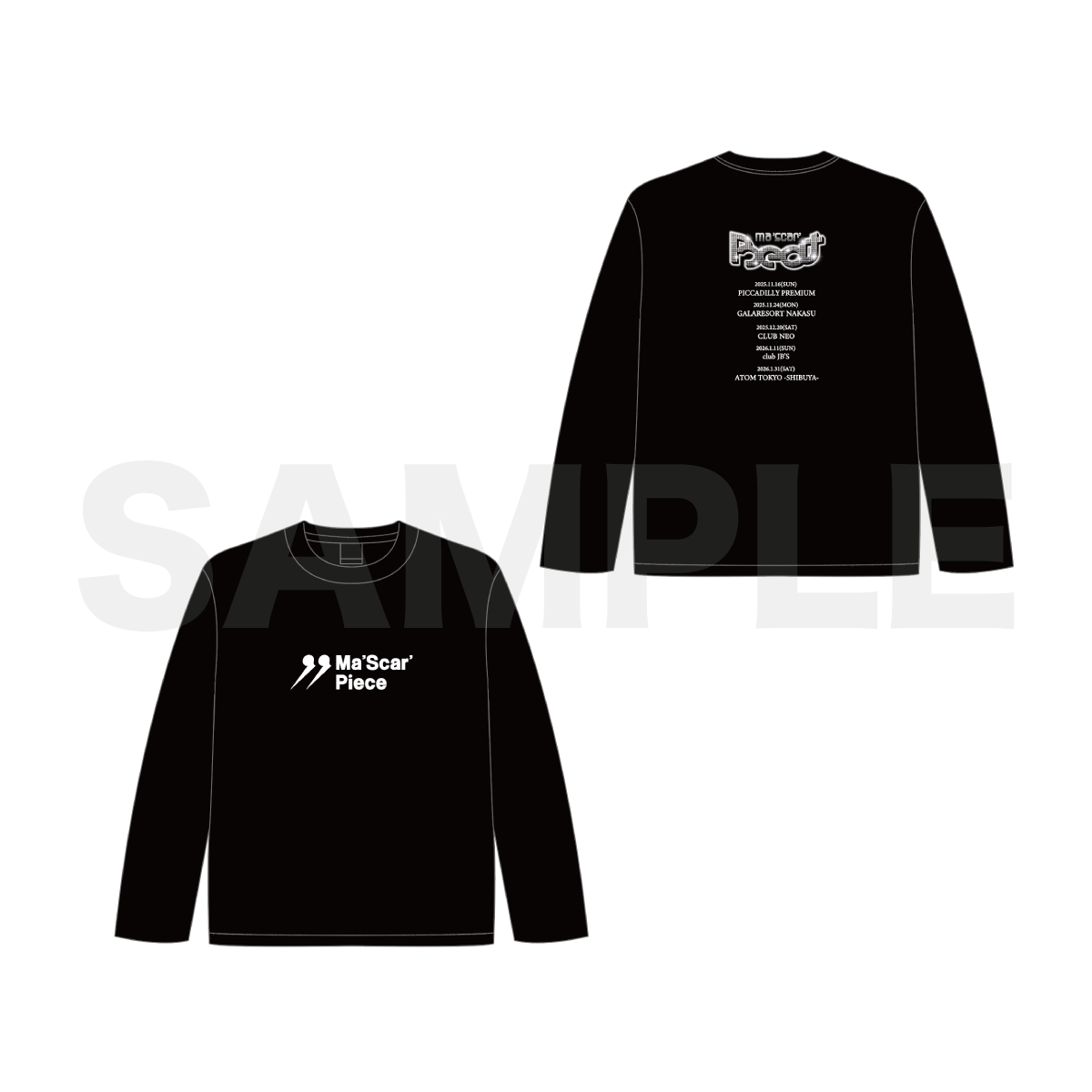 全国 CLUB TOURロング Tシャツ