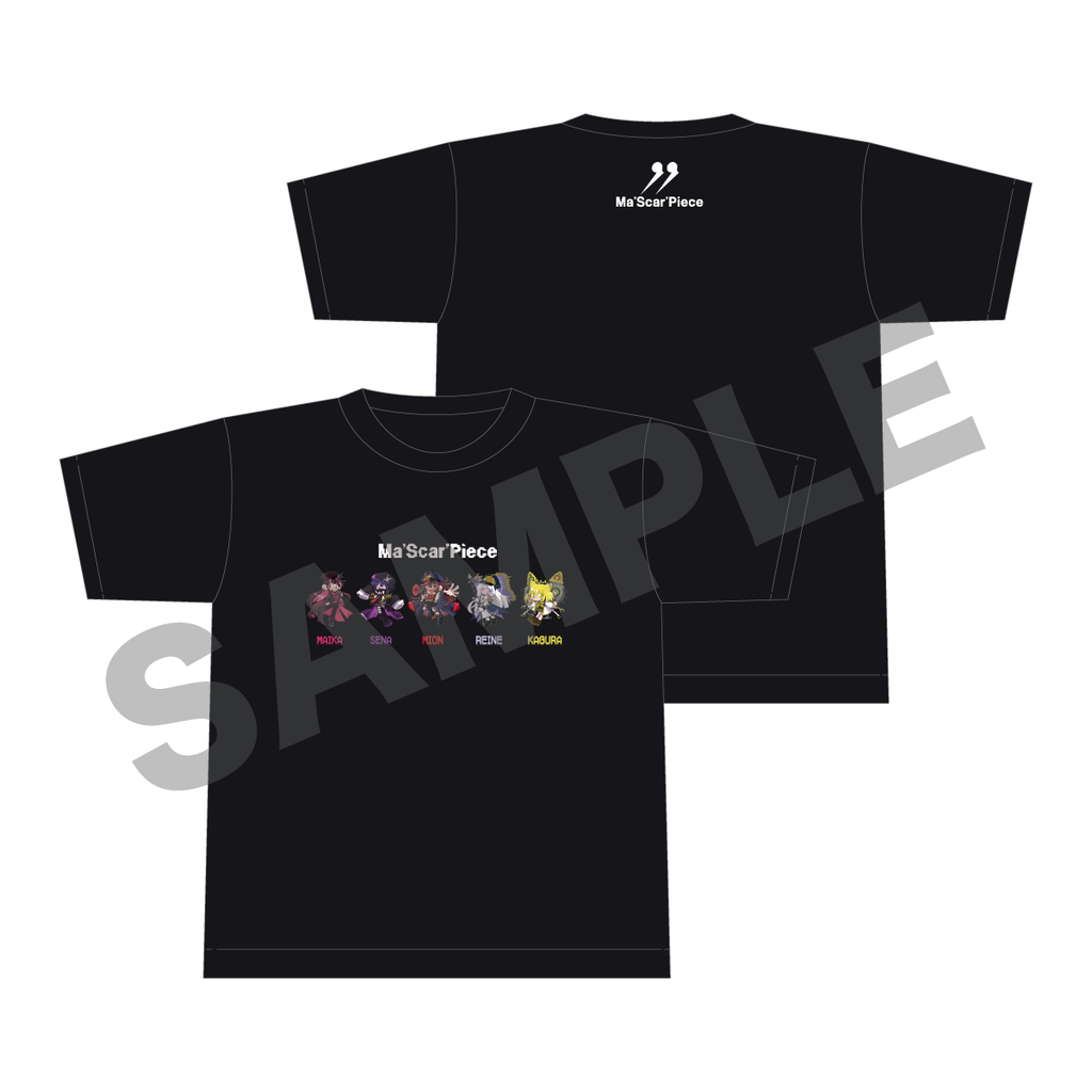 Ma'Scar'PieceミニキャラTシャツ